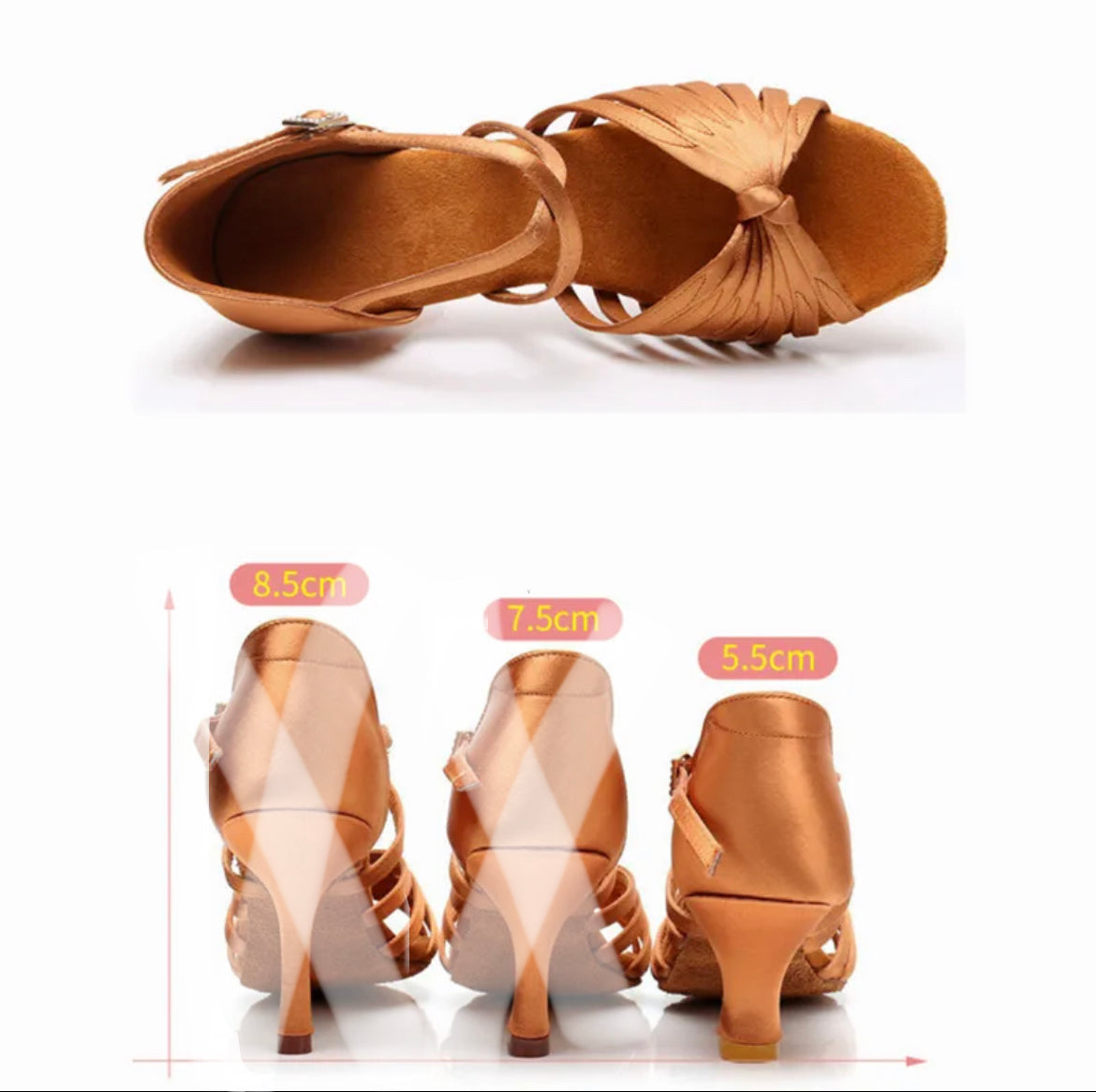 5.5cm Tan Heel