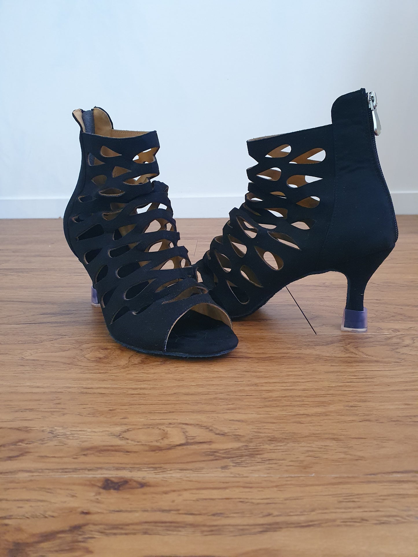 #50 Black Suede Boot