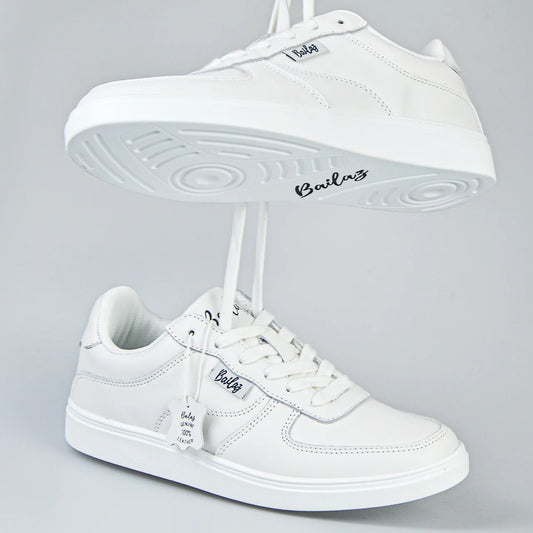 Arctic White Bailaz Dance Sneakers