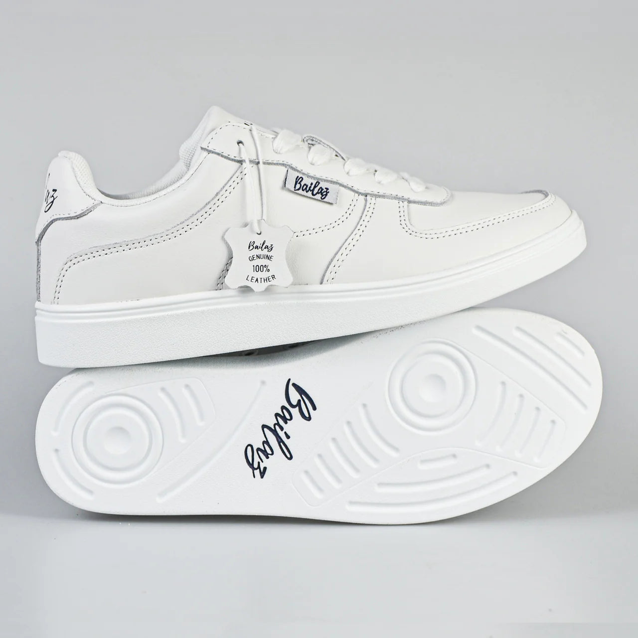 Arctic White Bailaz Dance Sneakers