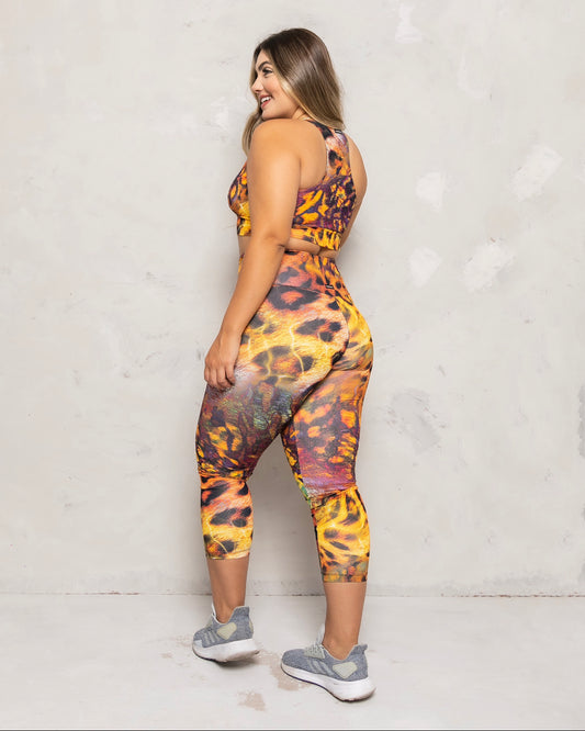 Safari High Waist 7/8 Legging
